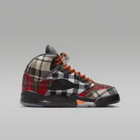 Nike Air Jordan 5 Retro Plaid Big дитячі Кросівки колір чорний