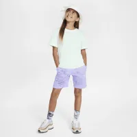 Nike Sportswear Big детские (Girls') футболка цвет зеленый