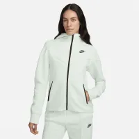 Nike Sportswear Tech Fleece Windrunner женская Full-Zip Толстовка с капюшоном цвет зеленый