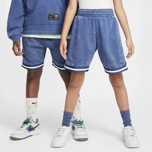 Nike DNA Culture Of баскетбольні Big дитячі Fleece баскетбольні шорти блакитний