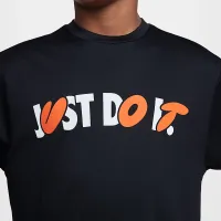 Nike Swim Hydroguard Big детские (для мальчиков) Dri-FIT Long-Sleeve Top цвет черный