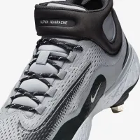 Nike Alpha Huarache Elite 4 Mid мужские бейсбольные бутсы цвет серый