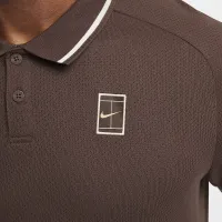 NikeCourt Heritage чоловічі Tennis Polo колір коричневий