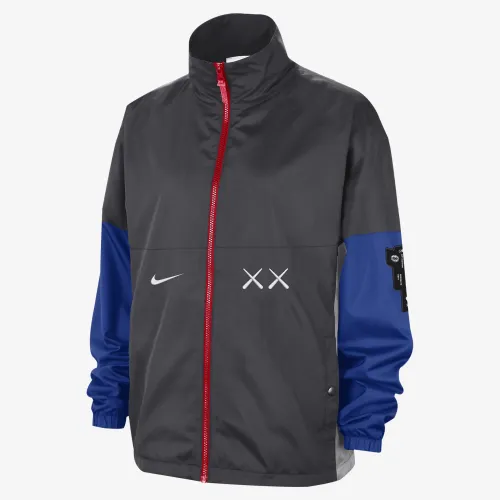 Brooklyn Nets Starting 5 2023/24 City Edition мужские Nike NBA Courtside Куртка цвет серый