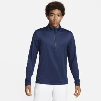 Nike Victory мужские Dri-FIT 1/2-Zip для гольфа Top синий
