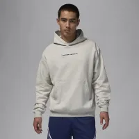 Nike Jordan Sport Hoop Fleece чоловічі Dri-FIT Pullover Толстовка з капюшоном колір сірий