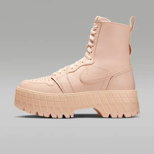 Nike Air Jordan 1 Brooklyn женская Boots цвет коричневый