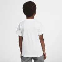Nike Jordan Little дитячі футболка колір білий
