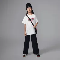 Nike Jordan Big детские Y2K Heart Graphic футболка цвет белый