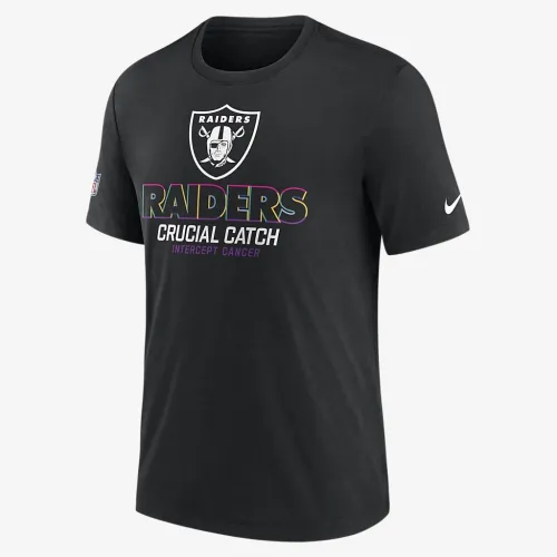 Las Vegas Raiders Crucial Catch чоловічі Nike NFL футболка колір чорний