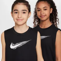 Nike Multi Big дитячі (для хлопчиків) Dri-FIT Sleeveless Shirt колір чорний