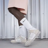 Nike Dunk High Retro Premium чоловічі Кросівки колір білий