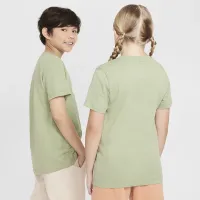 Nike Sportswear Big детские футболка цвет зеленый