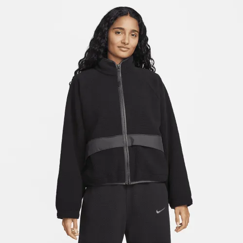 Nike Sportswear женская High-Pile Fleece Куртка цвет черный