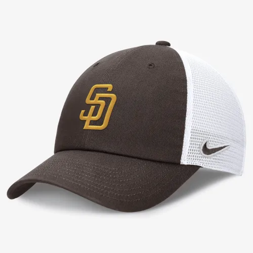 San Diego PaКостюм Everколір зелений Club чоловічі Nike MLB Trucker Adjustable Hat колір коричневий