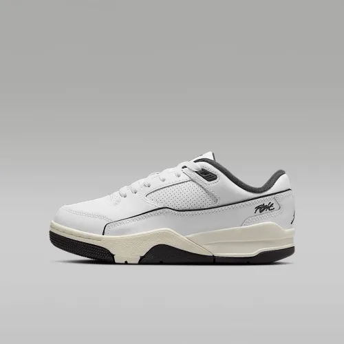 Nike Jordan Flight Court Big дитячі Кросівки колір білий