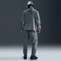 FC Barcelona Tech Windrunner мужские Nike Soccer Full-Zip Woven Куртка цвет серый