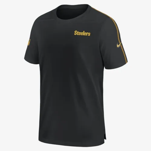 Pittsburgh Steelers Sideline Coach мужские Nike Dri-FIT NFL Top цвет черный