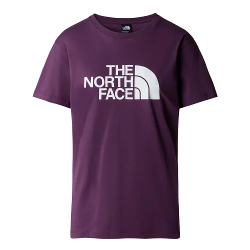Футболка The North Face Relaxed Easy 0A87N9V6V1 - фіолетова