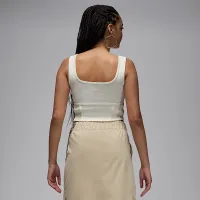 Nike Jordan жіноча Cropped Tank Top колір білий