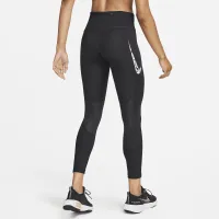 Nike Fast женская Mid-Rise 7/8 Running лосины с карманамицвет черный