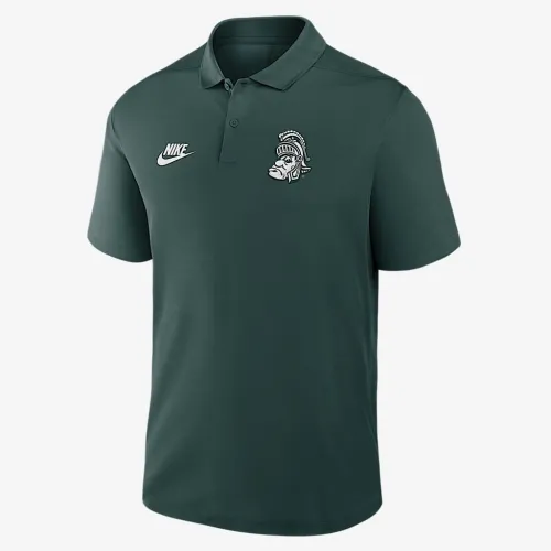 Michigan State Spartans Primetime Victory Legacy Vault Logo чоловічі Nike Dri-FIT College Polo колір зелений