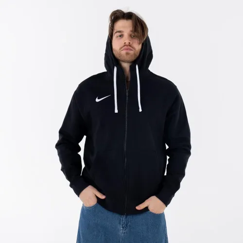 Кофта/футболка Nike Park 20 Fleece Full-Zip Толстовка с капюшоном CW6887-010 - Черные