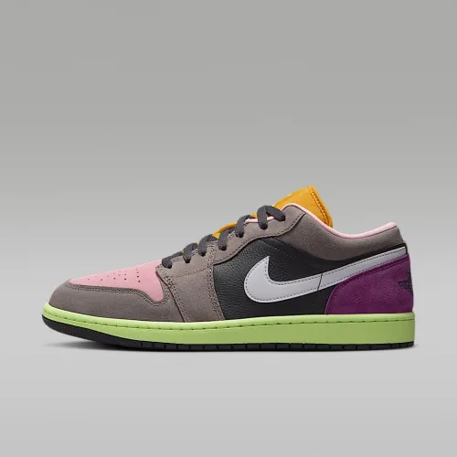 Nike Air Jordan 1 Low SE мужские Кроссовки цвет серый