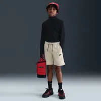 Nike Sportswear Tech Fleece Big детские (для мальчиков) шорты цвет коричневый