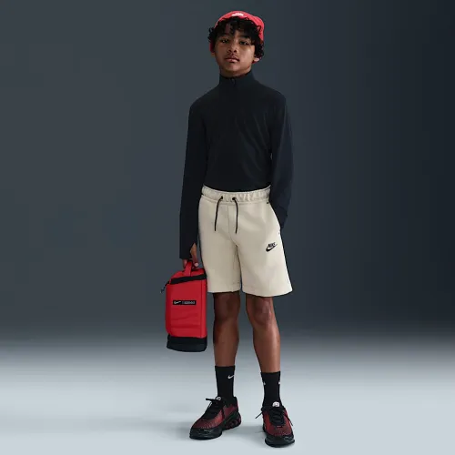 Nike Sportswear Tech Fleece Big детские (для мальчиков) шорты цвет коричневый