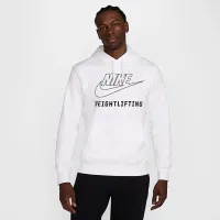 Nike чоловічі Weightlifting Pullover Толстовка з капюшоном колір білий