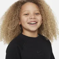 Nike Air Big детские свитшот цвет черный