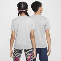 Nike Legend Big детские Dri-FIT футболка цвет серый