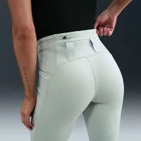 Nike Trail женская С высокой Талией 7/8 Running лосины цвет серый