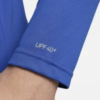 Nike Essential мужские Long-Sleeve Hydroguard Swim Shirt синий