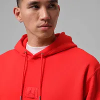 Nike Jordan Flight Fleece мужские Pullover Толстовка с капюшоном цвет красный