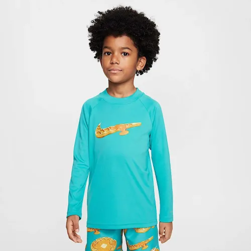Nike Swim Hydroguard Little детские Long-Sleeve Top синий