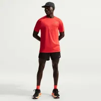 Nike Stride мужские Dri-FIT ADV Short-Sleeve Running Top цвет красный