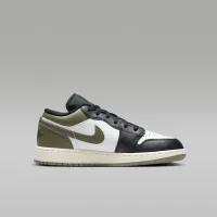 Nike Air Jordan 1 Low Big дитячі Кросівки колір чорний