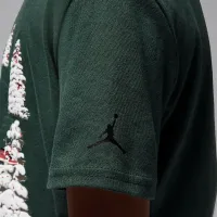 Nike Jordan Little детские Winterland футболка цвет зеленый
