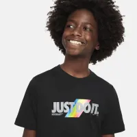 Nike Sportswear Big детские футболка цвет черный