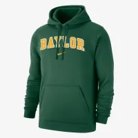 Baylor Club Fleece Men's Nike College Arch 365 Hoodie Green