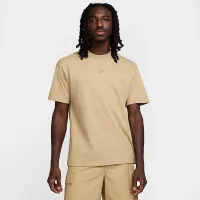 Nike Sportswear Premium Essentials мужские футболка цвет коричневый