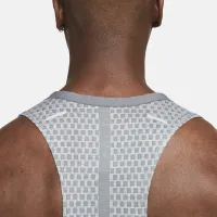 Nike Dri-FIT ADV TechKnit Ultra чоловічі Running Tank колір сірий