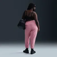 Nike Sportswear Club Fleece женская Mid-Rise оверсайз Sweatpants (большие размеры) Pink
