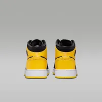 Nike Air Jordan 1 Mid SE Big детские Кроссовки цвет черный