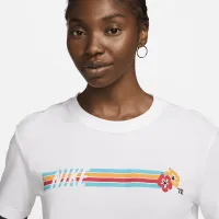 Nike Sportswear женская Cropped футболка цвет белый
