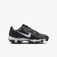 Nike Alpha Huarache 4 Keystone Little/Big дитячі бейсбольні бутси колір чорний
