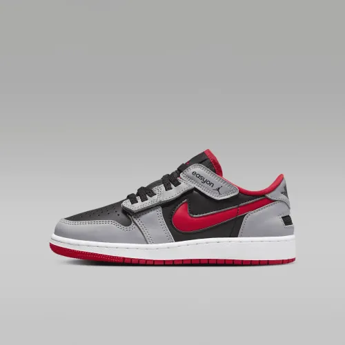 Nike Air Jordan 1 Low FlyEase Big дитячі Кросівки колір чорний