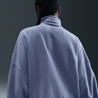 Nike One жіноча Therma-FIT 1/2-Zip Top блакитний